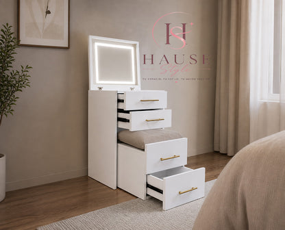 Tocador con Luz LED Premium - HauseStyle